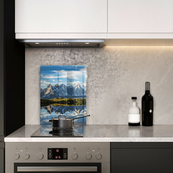 Skleněná krájecí deska Horská krajina