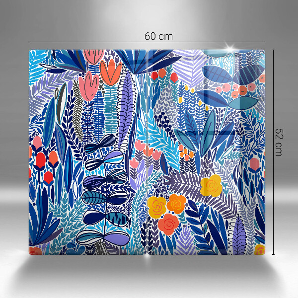 Skleněná krájecí deska Malovaná louka