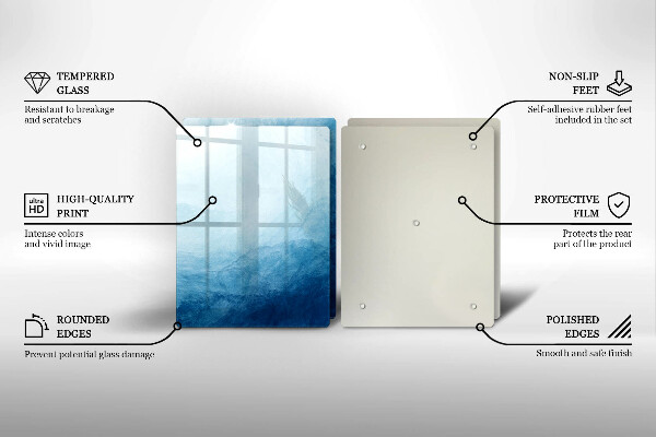 Skleněná krájecí deska Abstraktní pozadí