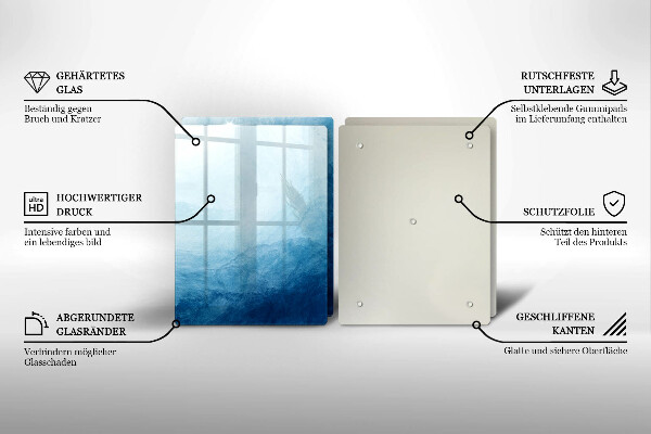 Skleněná krájecí deska Abstraktní pozadí