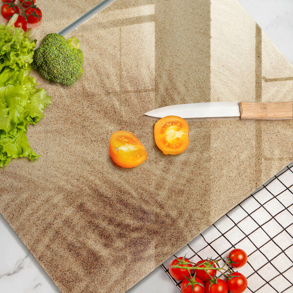 Skleněná krájecí deska Pláž písek dovolená