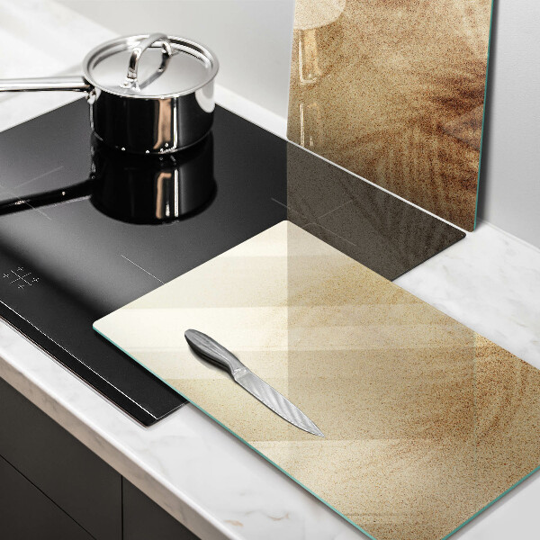 Skleněná krájecí deska Pláž písek dovolená