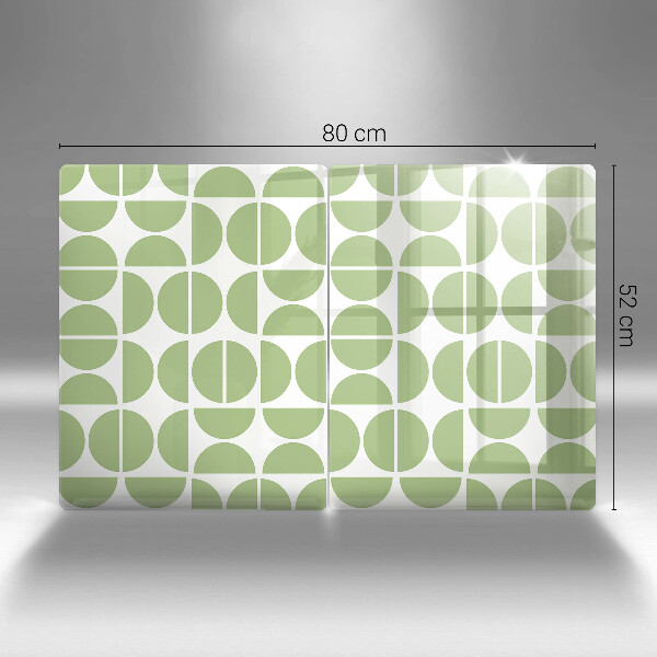 Skleněná krájecí deska Vzor boho tvarů