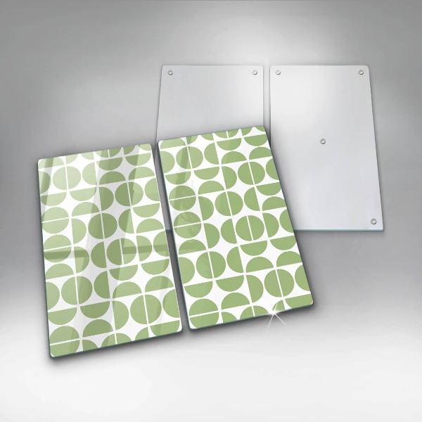 Skleněná krájecí deska Vzor boho tvarů