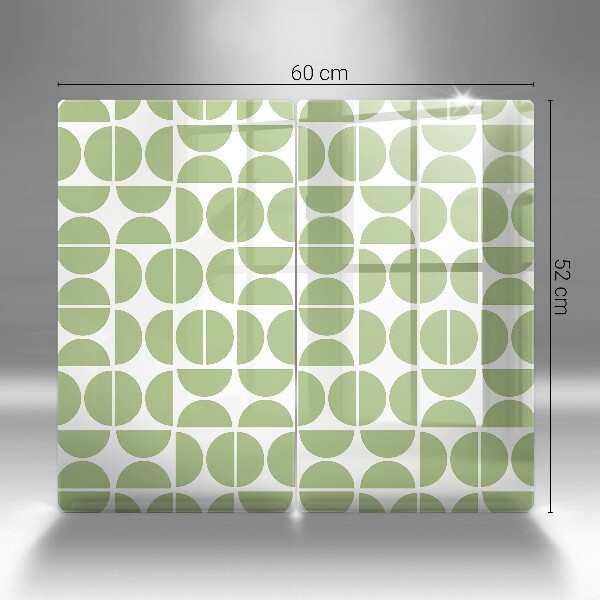 Skleněná krájecí deska Vzor boho tvarů