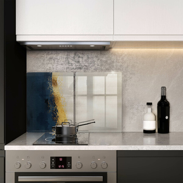 Skleněná krájecí deska Zlatá abstrakce