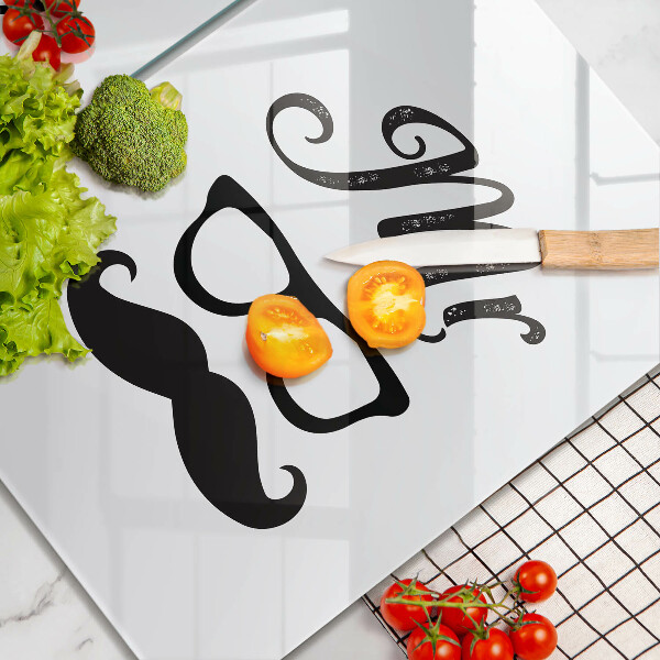 Krájecí prkénko skleněné Mrs mr