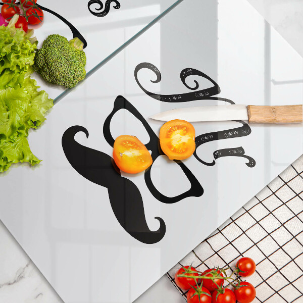 Krájecí prkénko skleněné Mrs mr