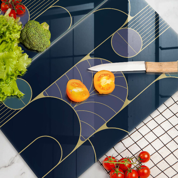 Skleněná krájecí deska Abstraktní téma