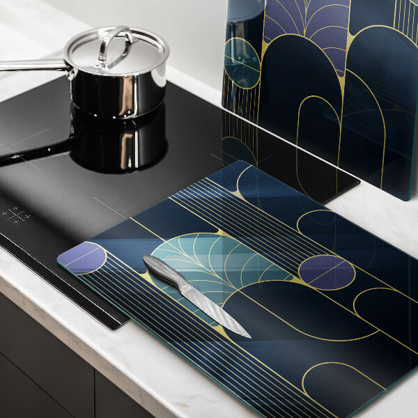 Skleněná krájecí deska Abstraktní téma