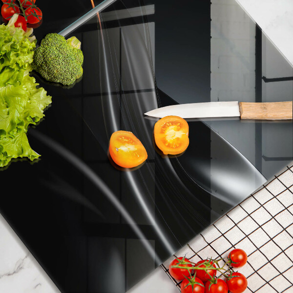 Skleněné krájecí prkénko Abstraktní 3d design