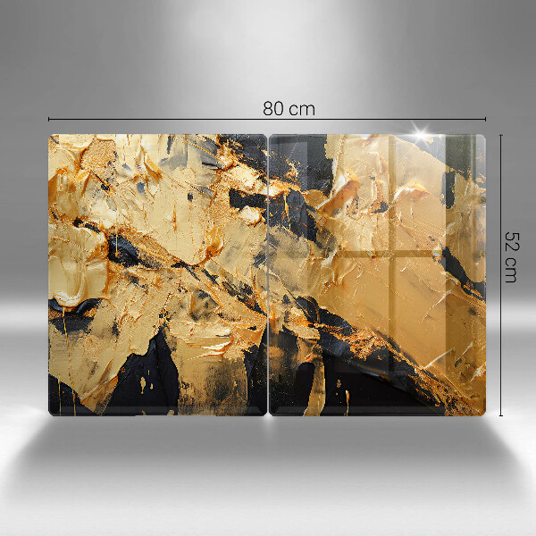 Skleněné krájecí prkénko Elegantní barva textury