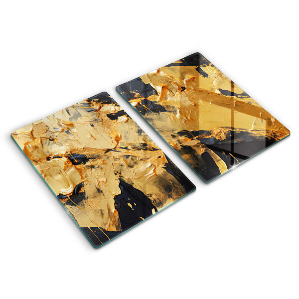 Skleněné krájecí prkénko Elegantní barva textury