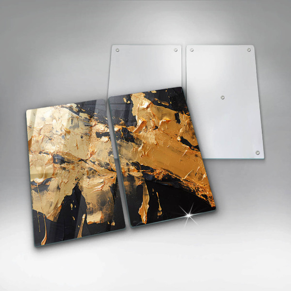 Skleněné krájecí prkénko Elegantní barva textury