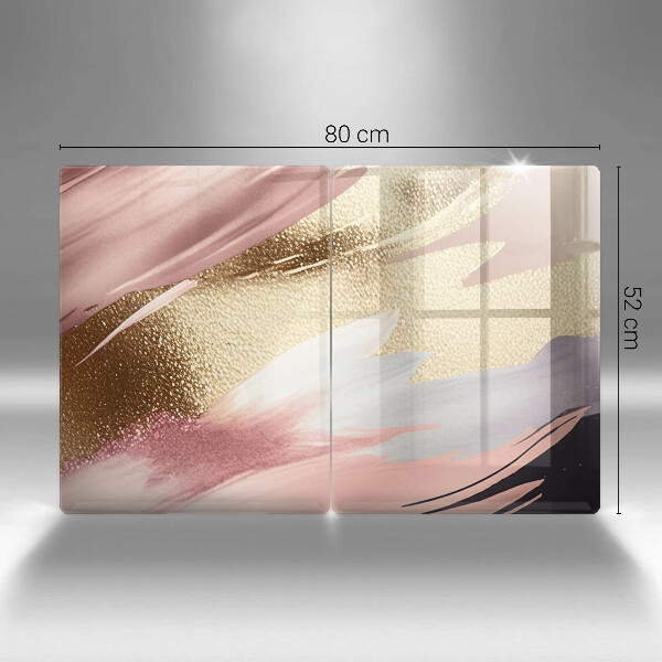 Skleněné krájecí prkénko Pastelové skvrny