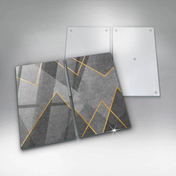 Skleněné krájecí prkénko Ostré tvary