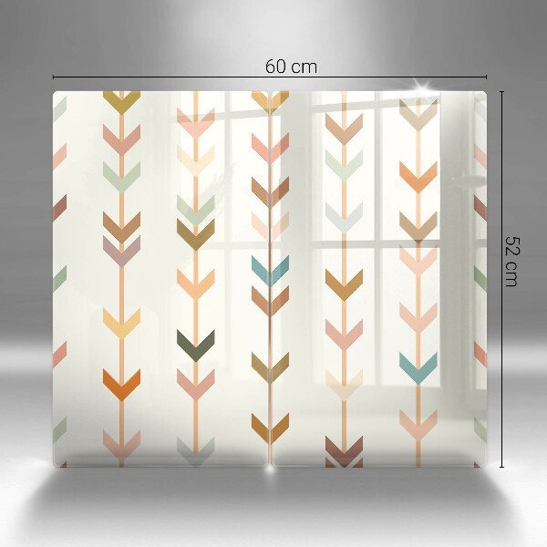 Krájecí prkénko skleněné Geometrické prvky