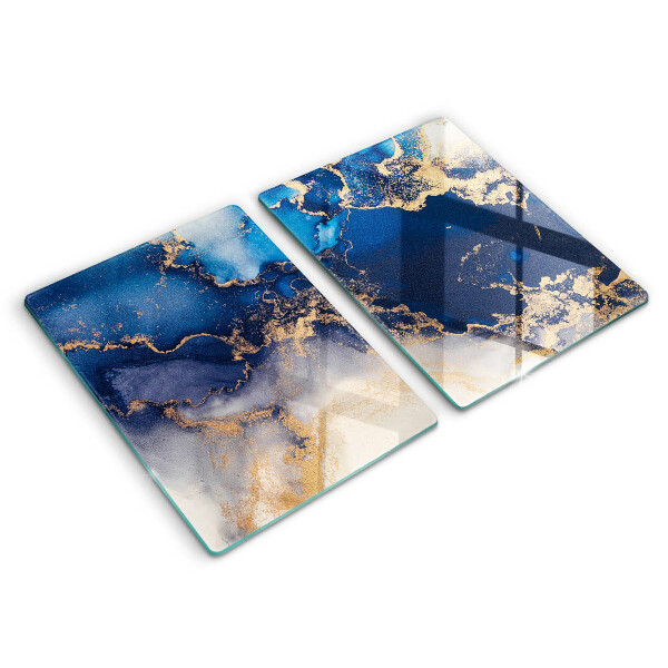 Krájecí prkénko skleněné Mramorová abstrakce