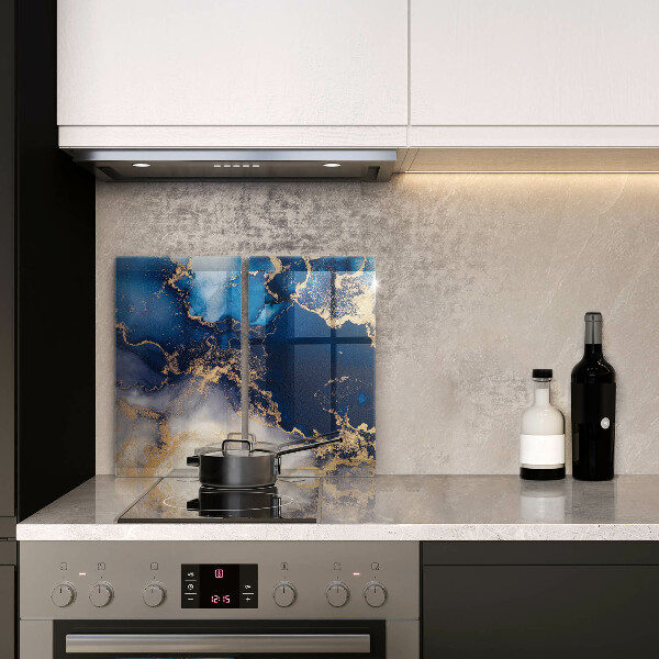 Krájecí prkénko skleněné Mramorová abstrakce