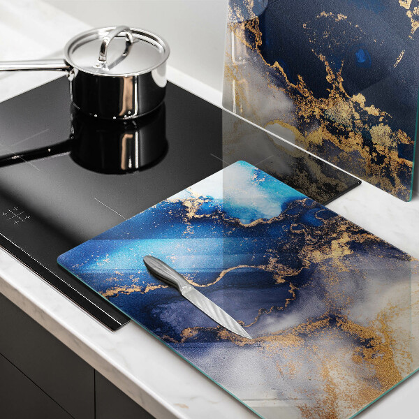 Krájecí prkénko skleněné Mramorová abstrakce