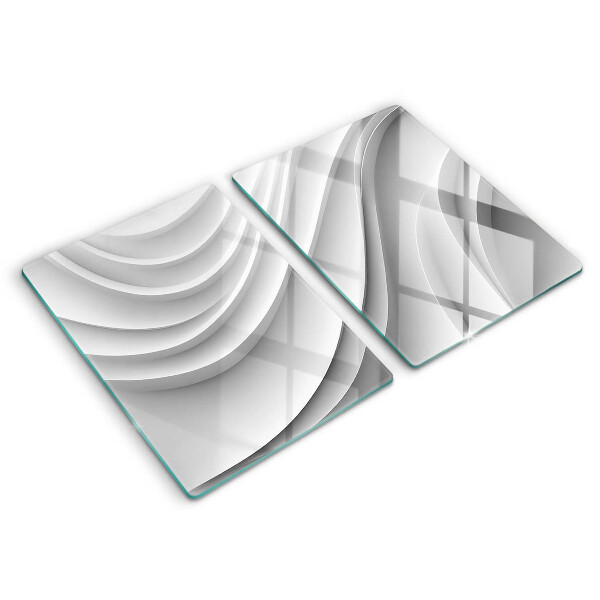 Krájecí prkénko skleněné Geometrické čáry