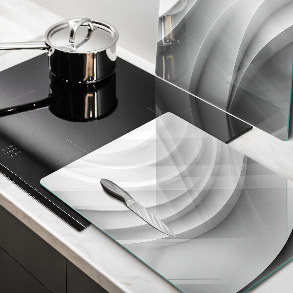 Krájecí prkénko skleněné Geometrické čáry