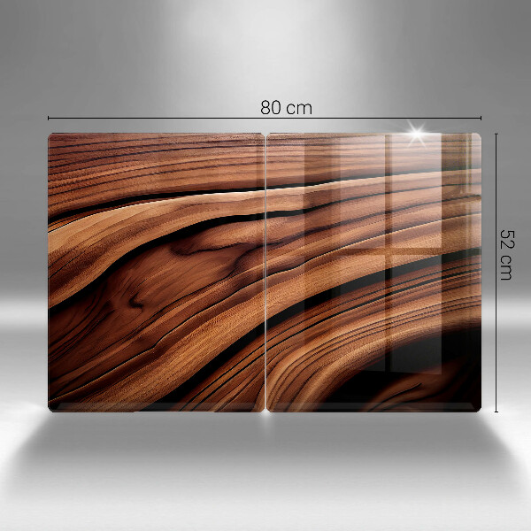 Krájecí prkénko skleněné Dřevěná konstrukce