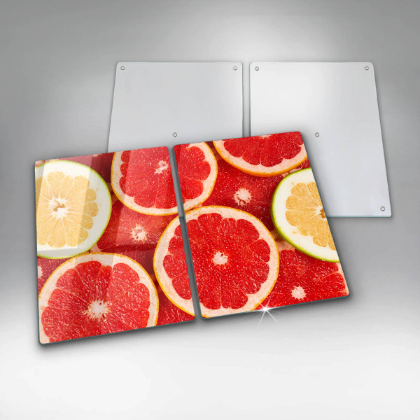 Krájecí prkénko skleněné Plátky grapefruitu