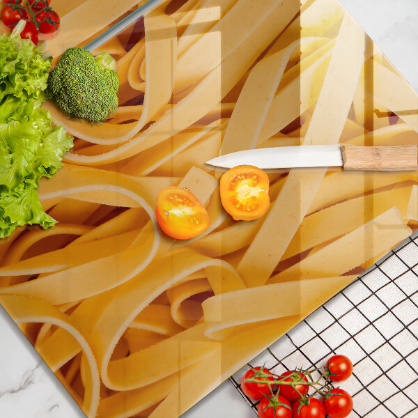 Krájecí prkénko skleněné Tagliatelle těstoviny
