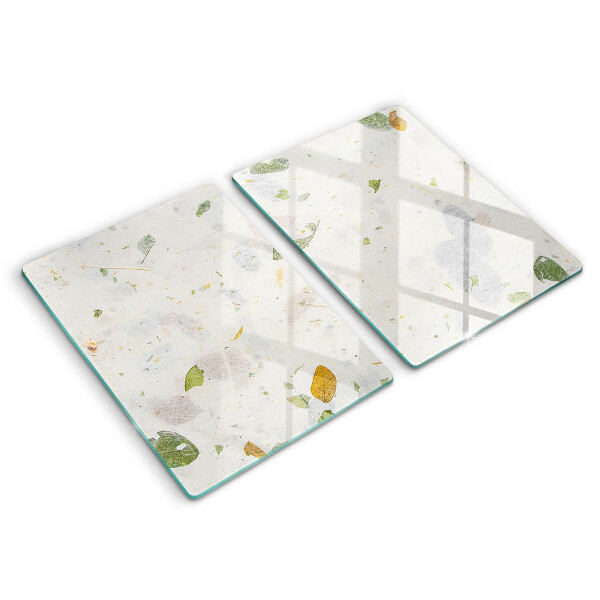Krájecí prkénko skleněné Padající listy
