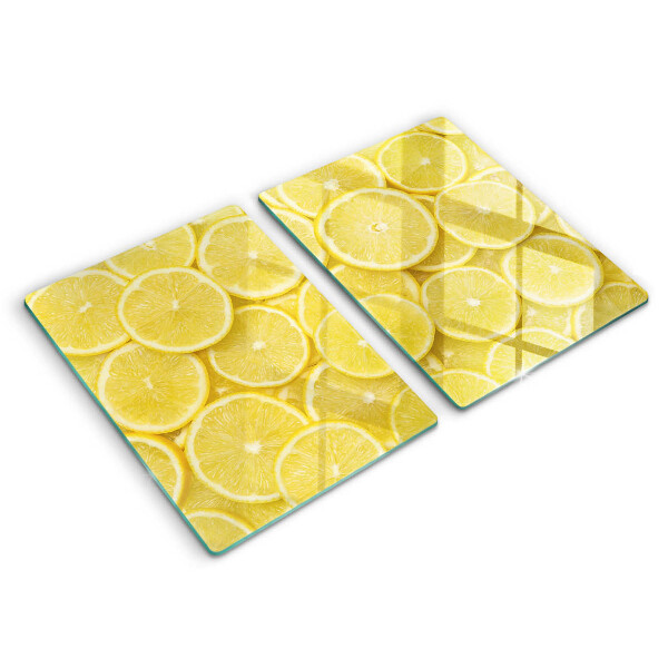 Skleněná krájecí deska Citronové ovoce