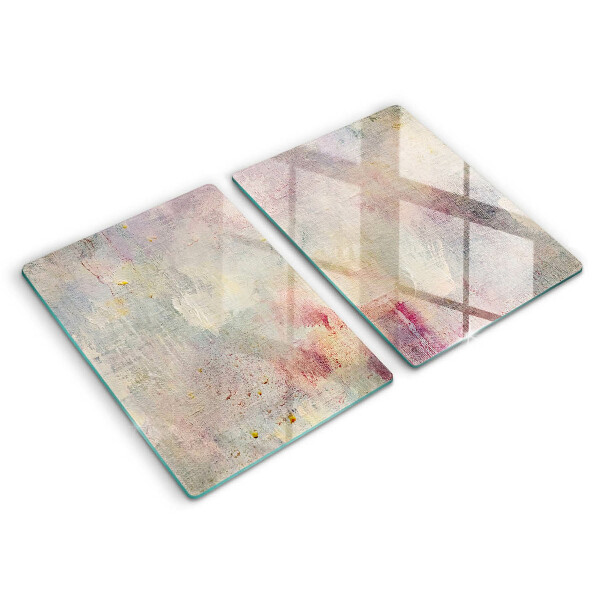 Skleněná krájecí deska Malování textury pozadí