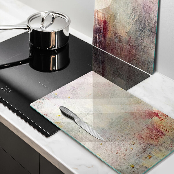 Skleněná krájecí deska Malování textury pozadí