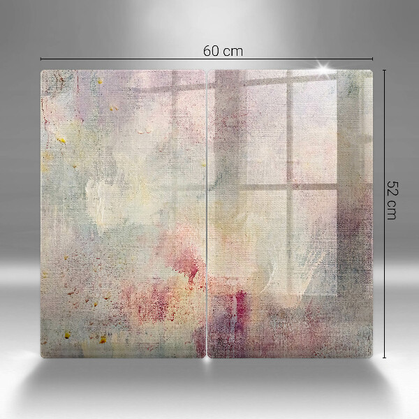 Skleněná krájecí deska Malování textury pozadí