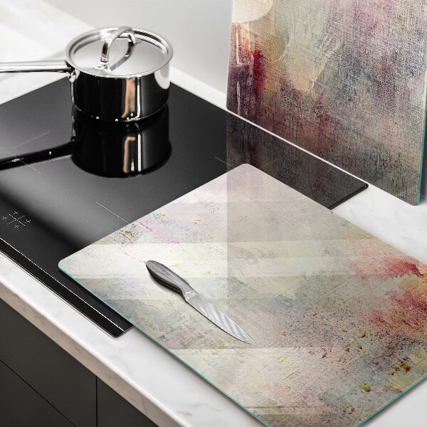 Skleněná krájecí deska Malování textury pozadí