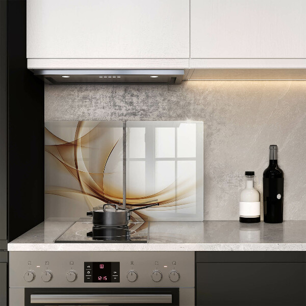 Skleněná krájecí deska Abstraktní tvary