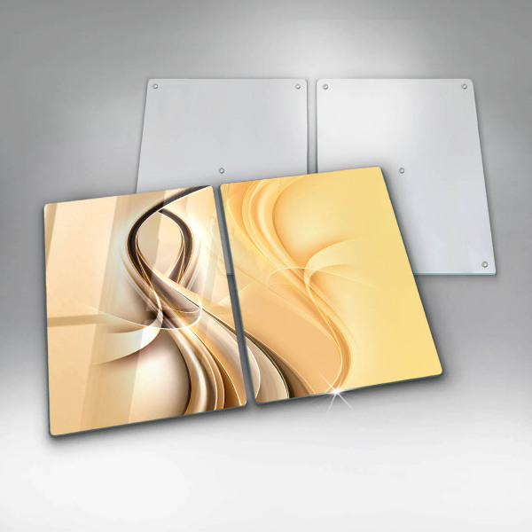 Skleněná krájecí deska Abstrakce kouře