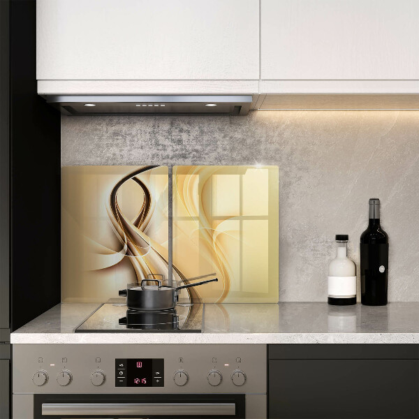 Skleněná krájecí deska Abstrakce kouře