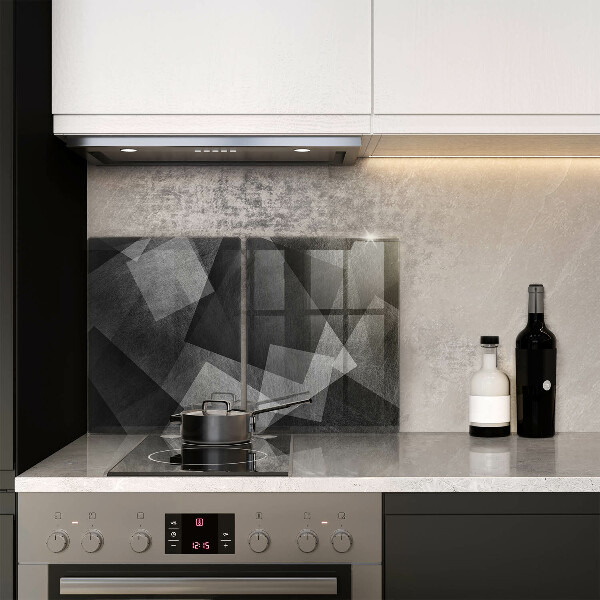 Skleněné krájecí prkénko Geometrické abstrakce