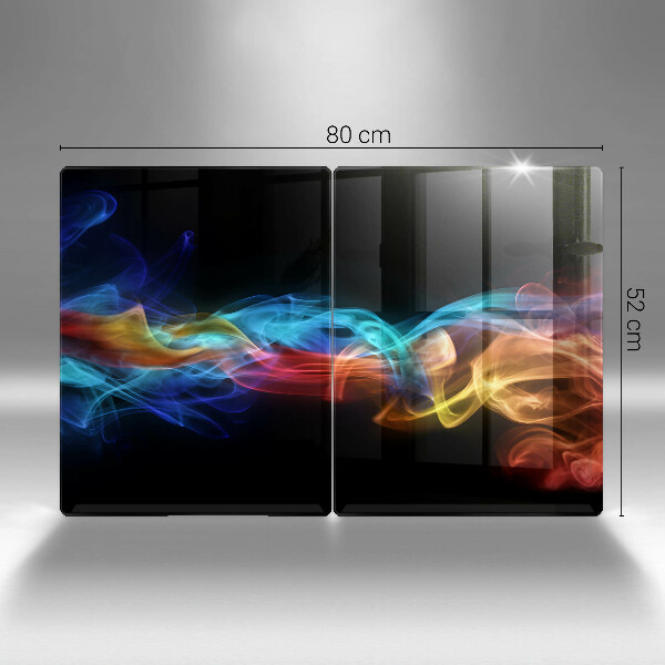 Skleněná krájecí deska Barevný kouř