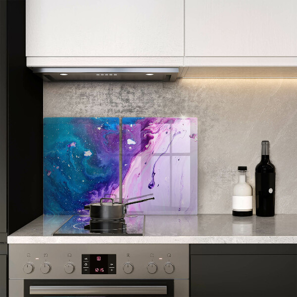 Skleněná krájecí deska Abstrakce inkousty