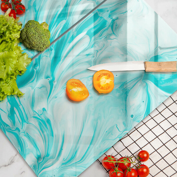 Skleněná krájecí deska Abstrakce barvy