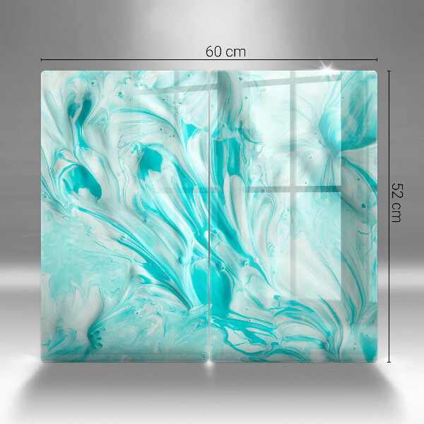 Skleněná krájecí deska Abstrakce barvy