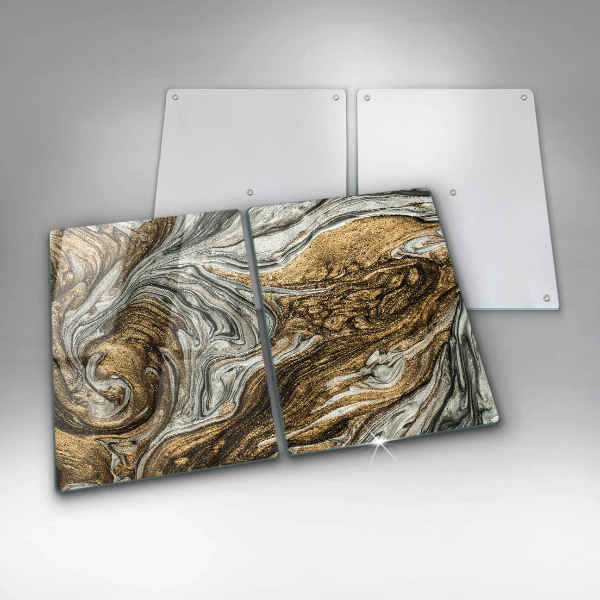 Skleněné krájecí prkénko Bohatá abstrakce