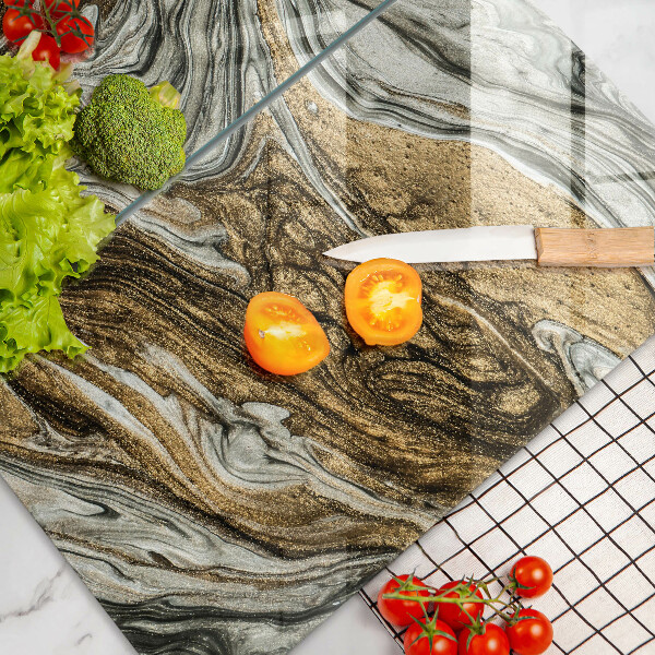 Skleněné krájecí prkénko Bohatá abstrakce