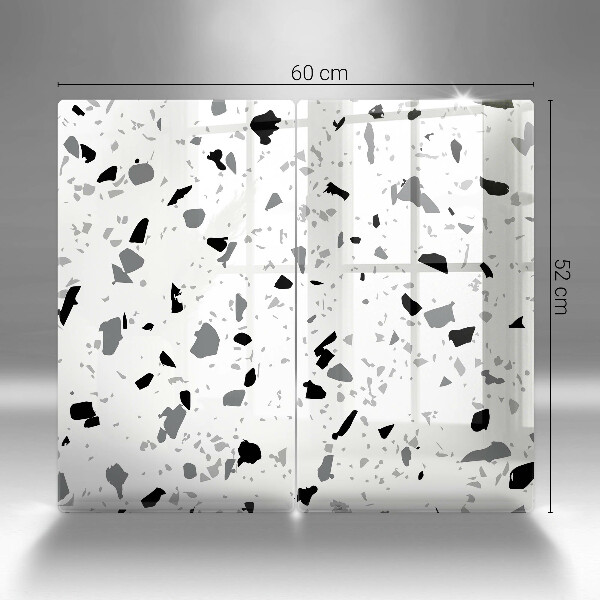 Skleněné krájecí prkénko Dekorativní kamenina