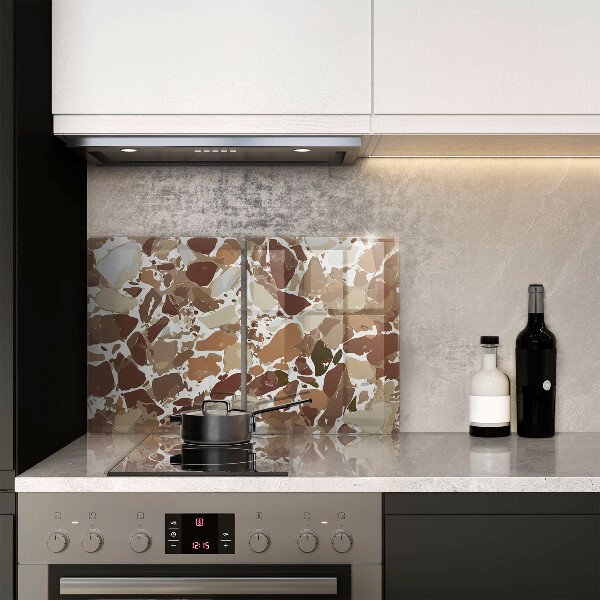 Skleněné krájecí prkénko Kamenné dekorativní skvrny