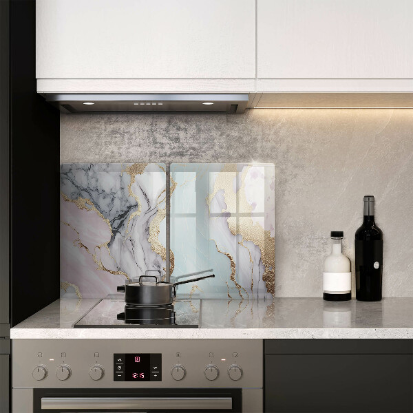 Skleněné krájecí prkénko Pastelový mramor