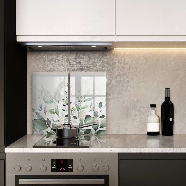 Skleněná krájecí deska Akvarel rostliny