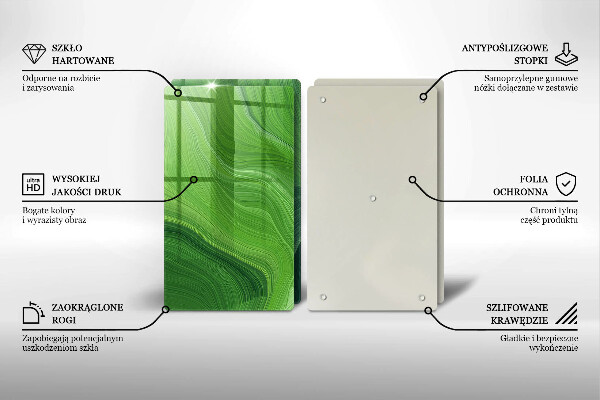 Skleněná krájecí deska Abstraktní textura